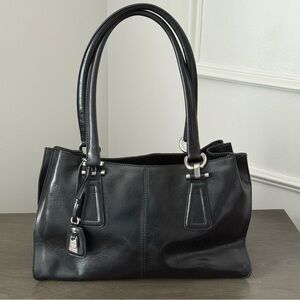 LIZ CLAIBORNE Black Shoulder/Hobo Handbag